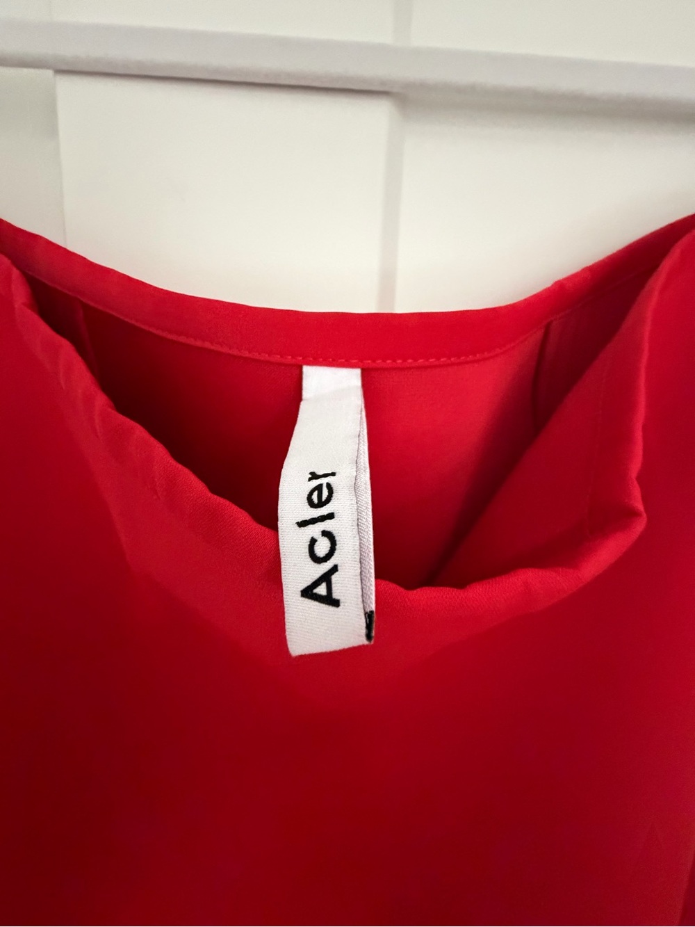 Acler Strapless Red Sculpted-Bow Maxi Dress - Picture 8 of 8